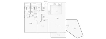 Birch_Floorplan at ReNew at Neill Lake, Eden Prairie, Minnesota