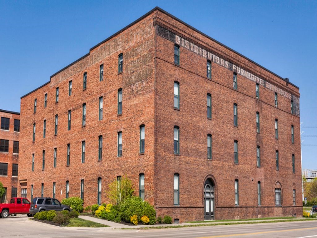 Building at Rocket Transfer Lofts, Des Moines