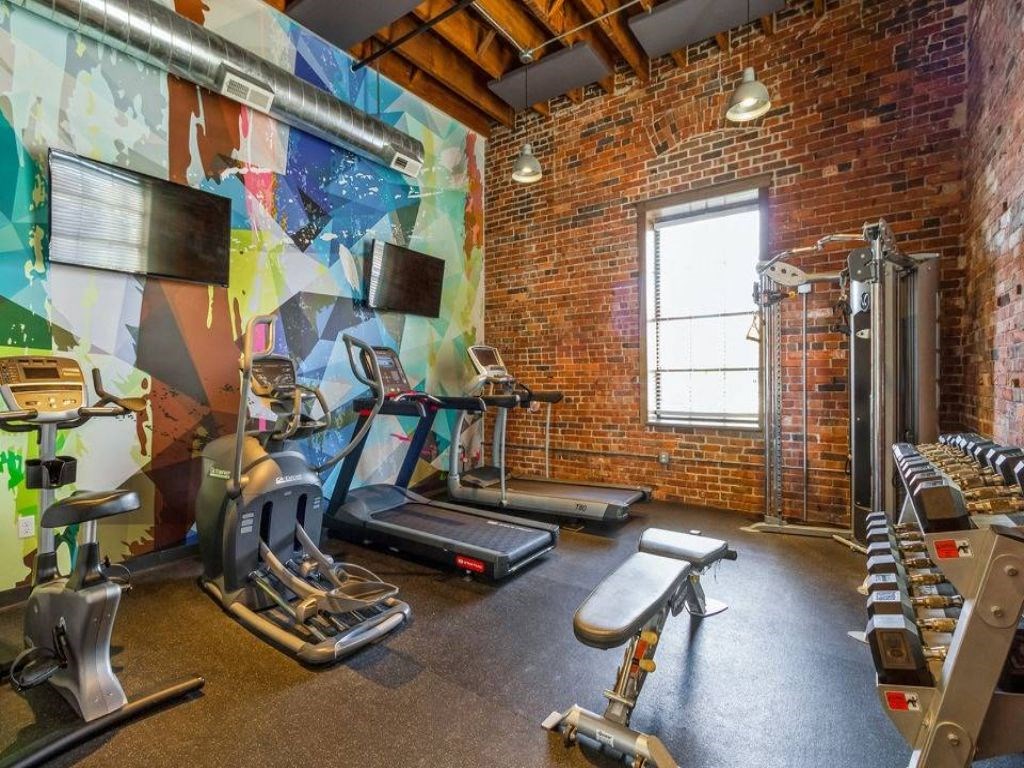 Gym at Rocket Transfer Lofts, Des Moines, 50309