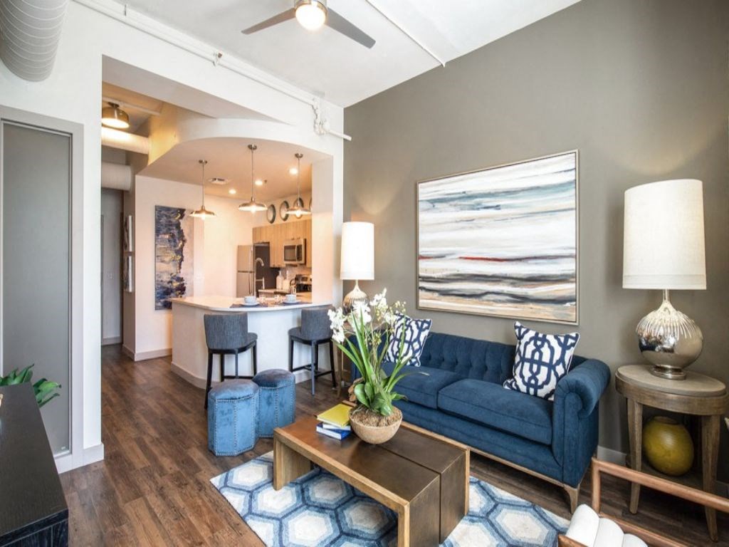 Living Room Interior at ReNew Wichita, Wichita