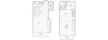 Burberry Floor Plan at ReNew Wichita, Wichita, KS, 67202