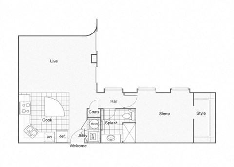 Diane Floor Plan at ReNew Wichita, Wichita