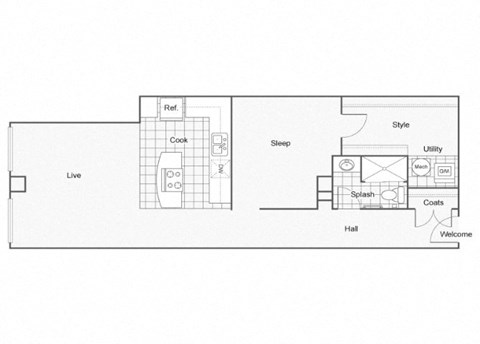Elsa Floor Plan at ReNew Wichita, Kansas