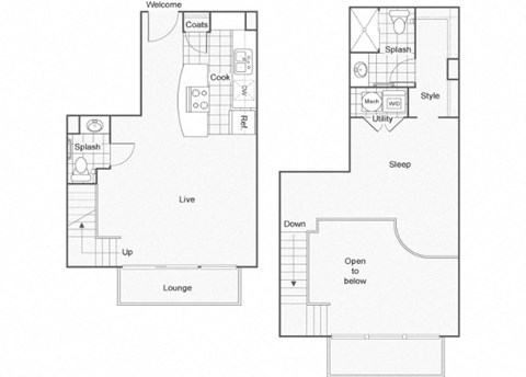 Fendi Floor Plan at ReNew Wichita, Wichita, 67202
