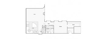 Manolo Floor Plan at ReNew Wichita, Wichita, Kansas