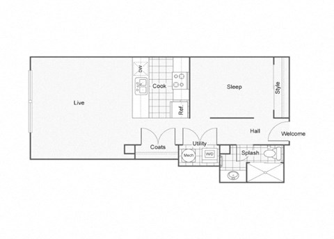 -McQueen Floor Plan at ReNew Wichita, Wichita, Kansas