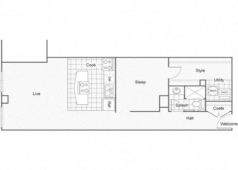 Ralph Floor Plan at ReNew Wichita, Wichita, KS