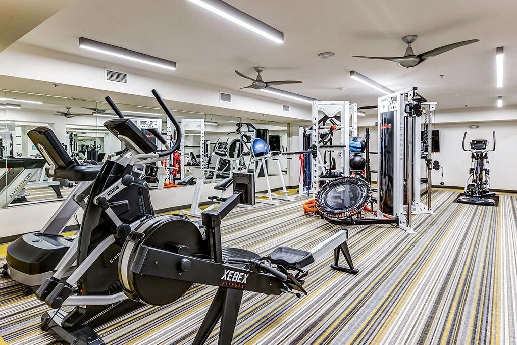 the apartments at masse corner 205 fitness room