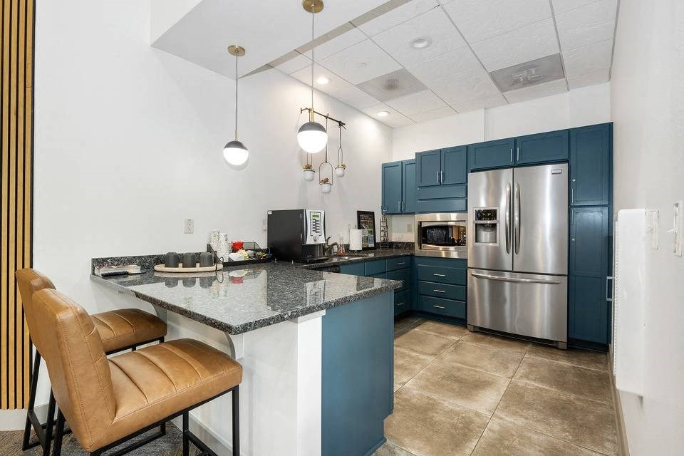 Kitchen with cabinets and appliances at 1910 on Water, Wisconsin, 53202