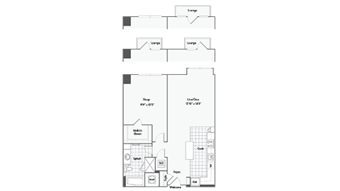 Anniston Floor Plan at Arrive Federal Hill, Maryland, 21230