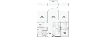 Concord Floor Plan at Arrive Federal Hill, Maryland
