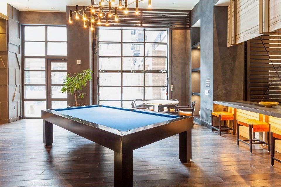 Clubhouse Billiards Table at Arrive Federal Hill, Baltimore, MD