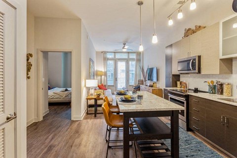 Fitted Kitchen at Arrive Federal Hill, Maryland, 21230