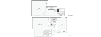 floor plans | the mansions on the park at Maurice Dear Apartments, Portland, 97205