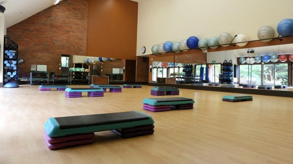 Yoga Studio at The Bluffs at Mountain Park, Oregon