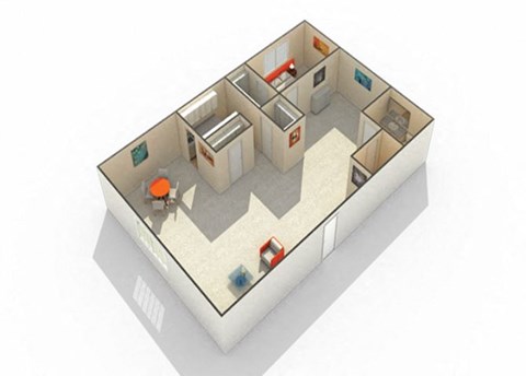 Onyx Floor Plan at The Atwood at Eden Prairie, Eden Prairie, 55347