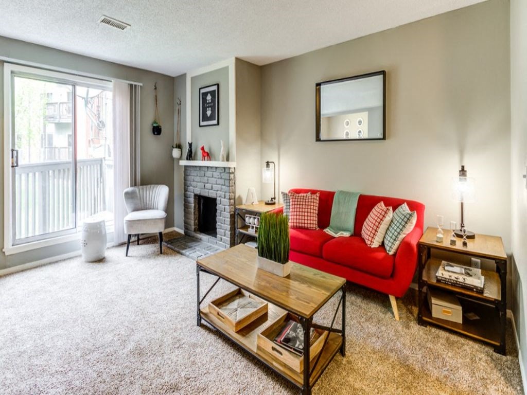 Modern Living Room at The Atwood at Eden Prairie, Eden Prairie, Minnesota