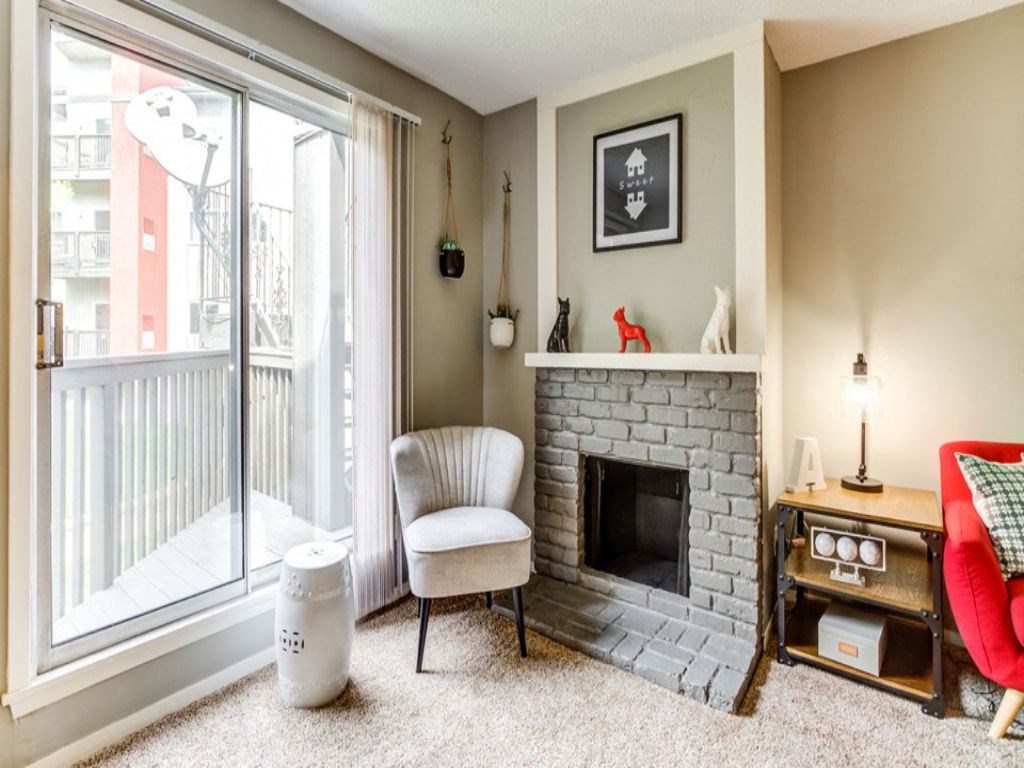 Fireplace at The Atwood at Eden Prairie, Eden Prairie, 55347