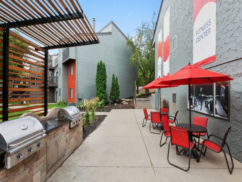 Outdoor Grill at The Atwood at Eden Prairie, Minnesota