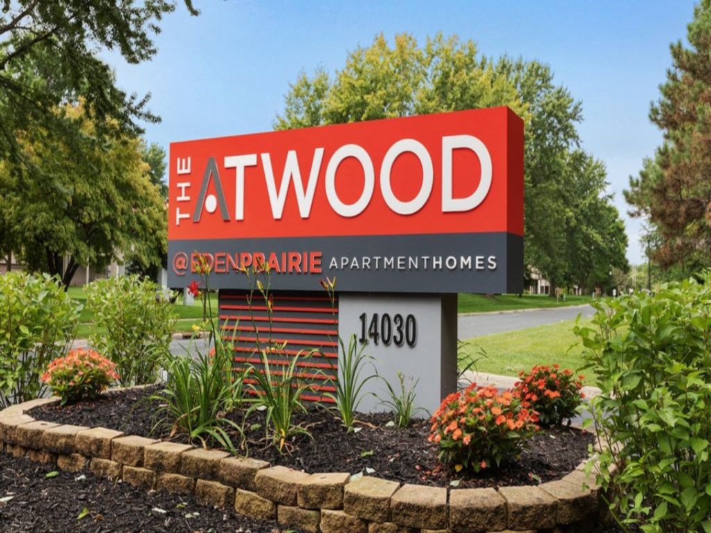 Property Signage at The Atwood at Eden Prairie, Eden Prairie, 55347