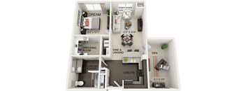 Arlington Floor Plan at Residences at the Street, Washington