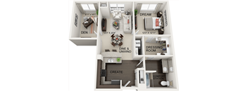 Remington Floor Plan  at Residences at the Street, Pennsylvania