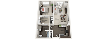 Saratoga Floor Plan at Residences at the Street, Washington, PA