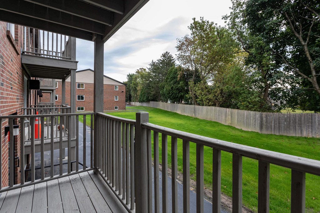 Balcony at Flats at Merrill Pond, Worcester, 01607