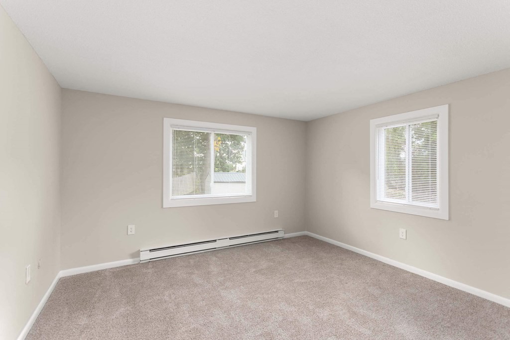 Carpeted Bedroom at Flats at Merrill Pond, Massachusetts