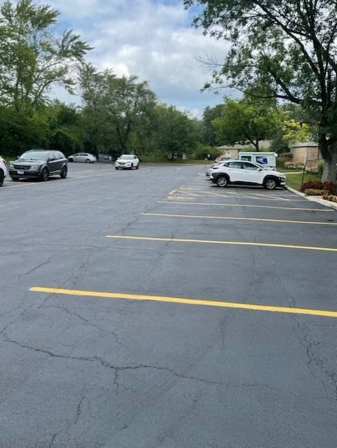 Parking lot at The Clarendon