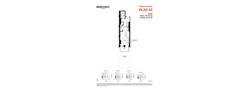 A floor plan for a building named Mirvish Village.