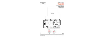 589 1 Bedroom 1 Bathroom B3