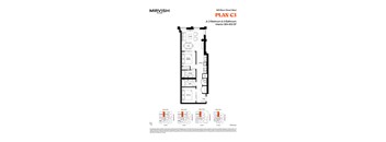 589 Jr 2 Bedroom 2 Bathroom C3