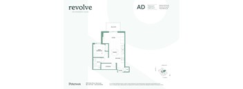 A diagram of a house layout with the living room in the center.