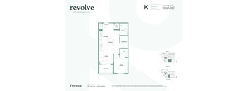 A floor plan for a development by Peterson.