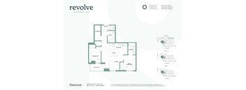 A floor plan for a residence at 3570 Glen Drive, Vancouver, BC V6W 0J5.