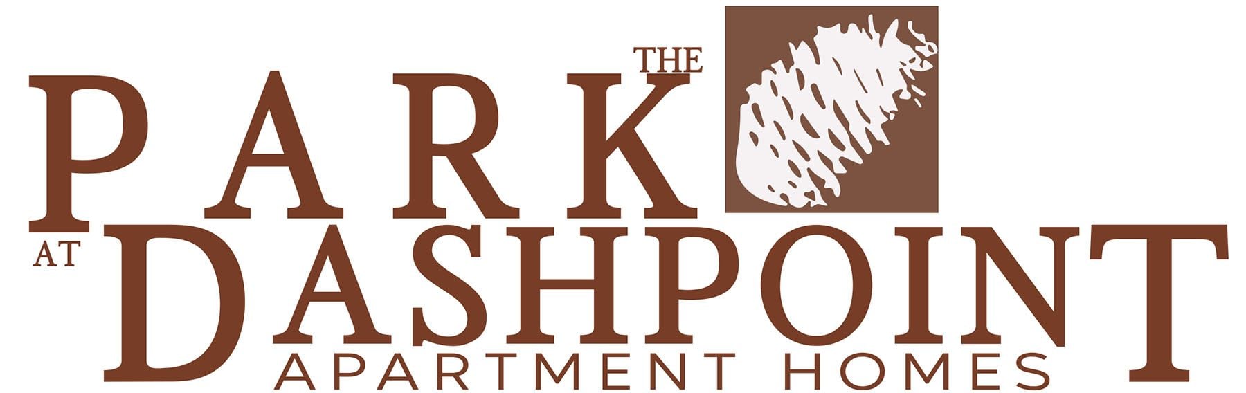 The logo for Park at Dashpoint Apartment Homes.