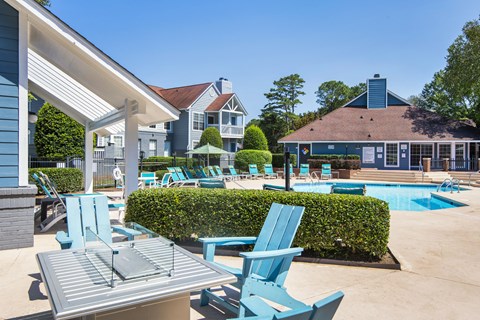 take a dip in the pool