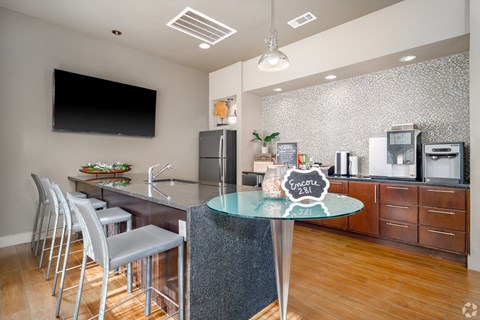 Start your day right everyday with our self-serve Starbucks coffee bar