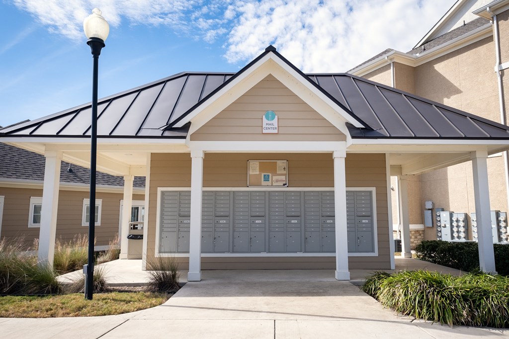 Covered community mailboxes