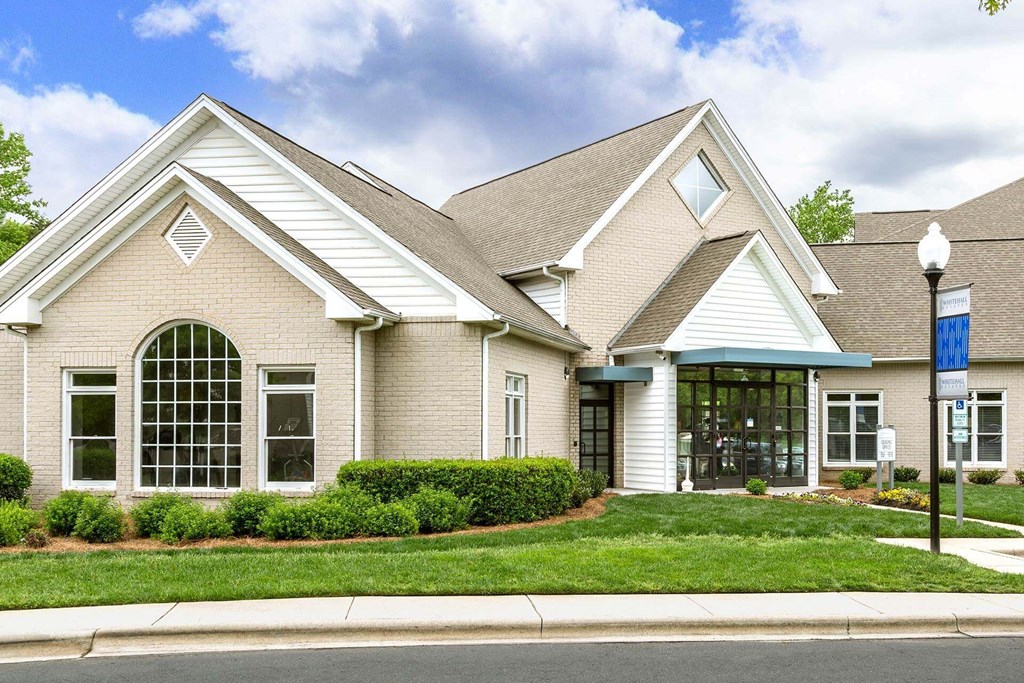 Leasing Center office at Whitehall Estate apartments in Charlotte NC