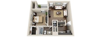 Veridian at Sandy Springs floor plan apartment home layout