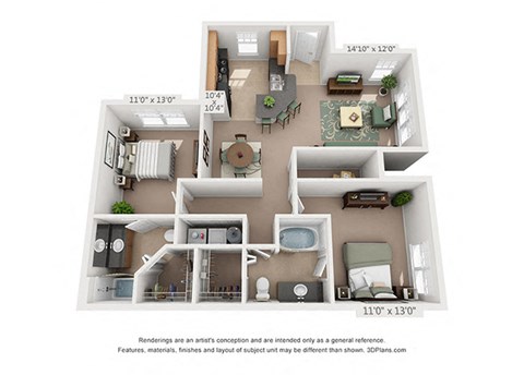 221 Fairforest Way 1-3 Beds Apartment for Rent - Photo Gallery 40