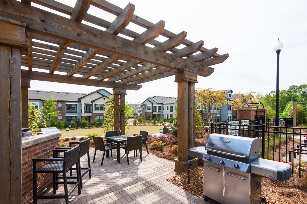 Tapestry hollingsworth Park cabana grill BBQ lounge outdoors