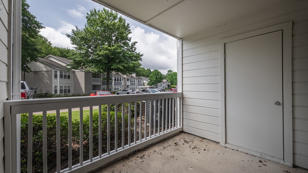 the view from the balcony of an apartment at Eclipse Duluth