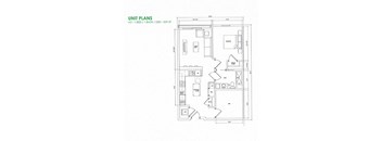 102,   (A3  2 Bed / 1 Bath)