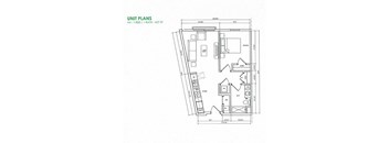 207, 407  (A4  1 Bed / 1 Bath)