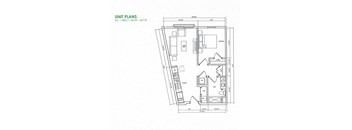 307,  (A4a 1 Bed / 1 Bath)