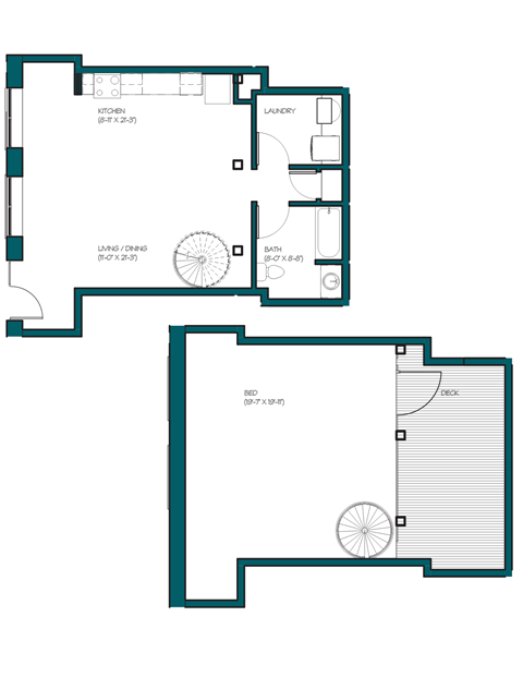 blueprint of a floor plan of a house