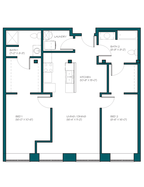 a floor plan of a home with a spiral staircase